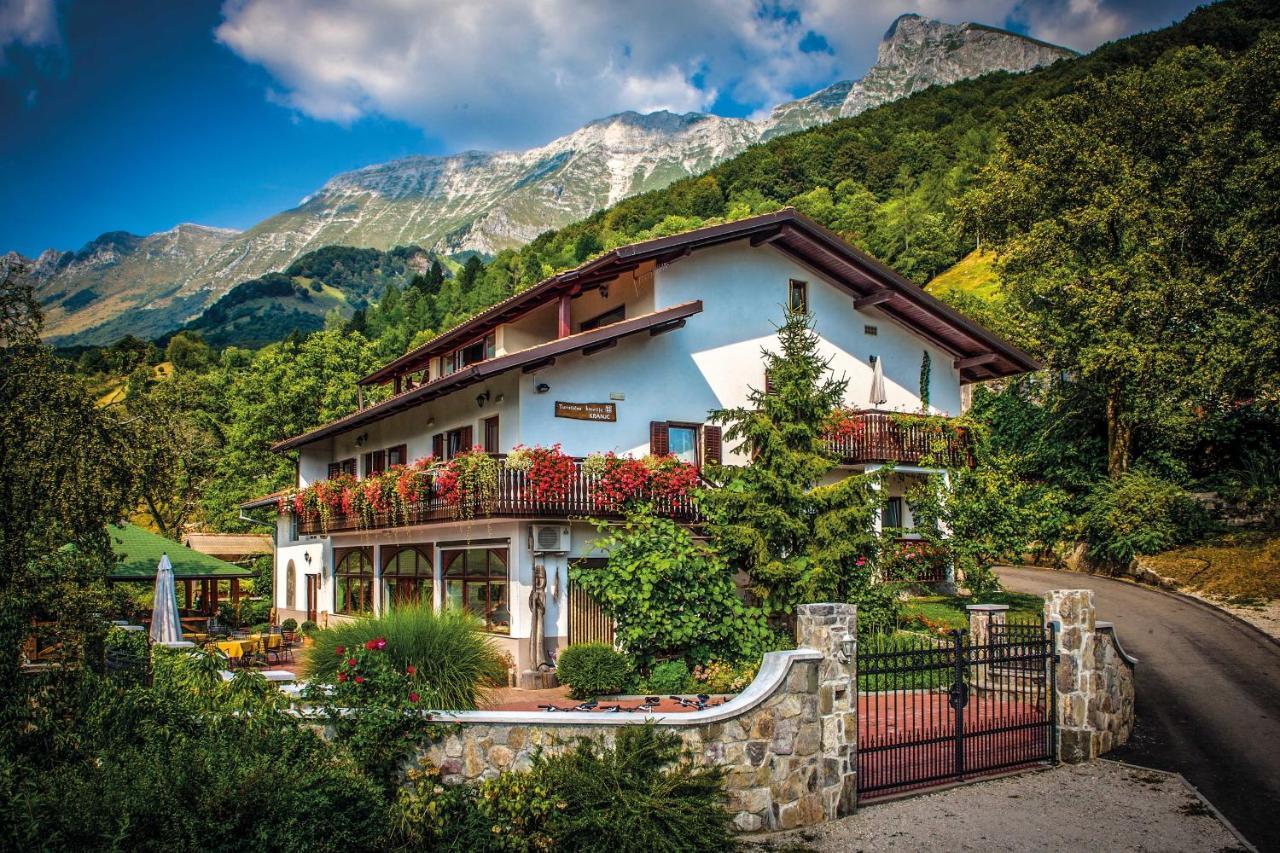 Vila Tourist Farm Kranjc Kobarid Exteriér fotografie
