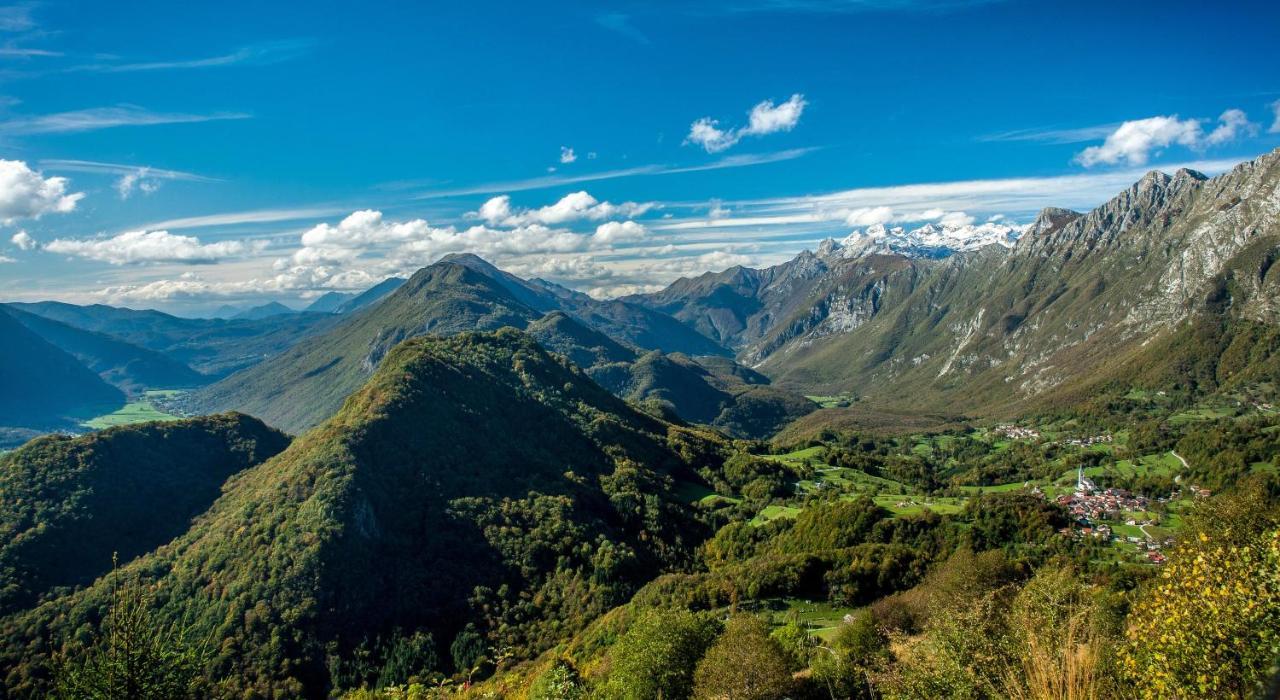 Vila Tourist Farm Kranjc Kobarid Exteriér fotografie