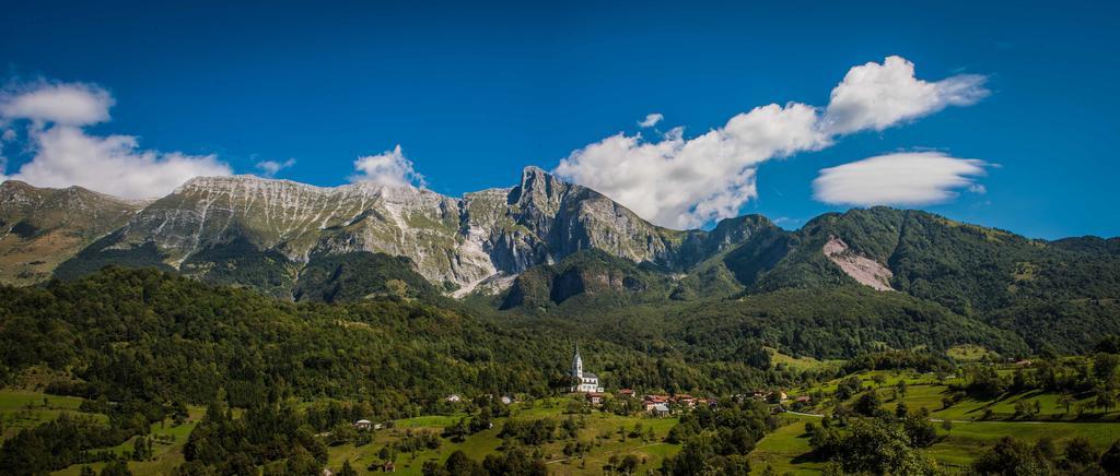 Vila Tourist Farm Kranjc Kobarid Exteriér fotografie