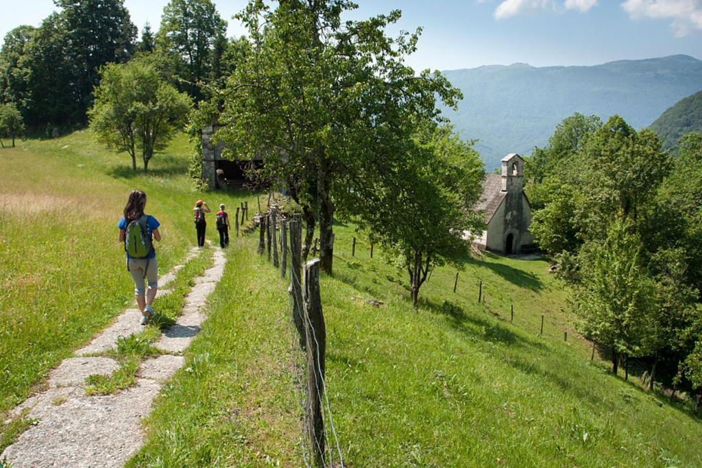 Vila Tourist Farm Kranjc Kobarid Exteriér fotografie